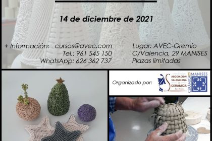 Taller mimbre cerámico